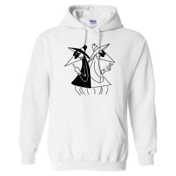 Spy vs Spy Gildan Heavy Blend Hoodie Thumbnail