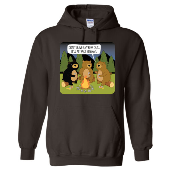 MTBike Bears Gildan Heavy Blend Hoodie        Thumbnail